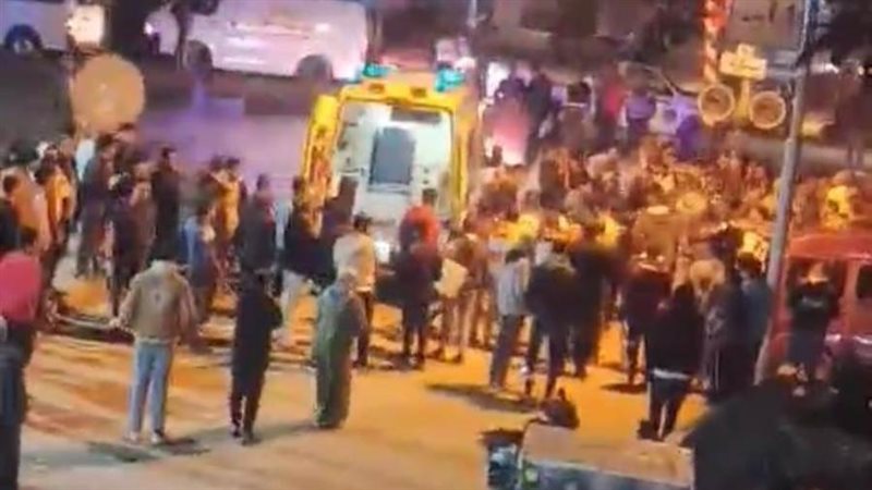 مشهد من الحادث