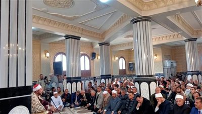 بالصور.. نائب محافظ الغربية يفتتح مسجد السلام في مركز السنطة