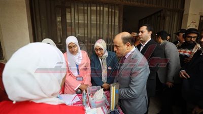 ختام فعاليات القافلة المجانية للجنة الطبية العليا والاستغاثات بمجلس الوزراء