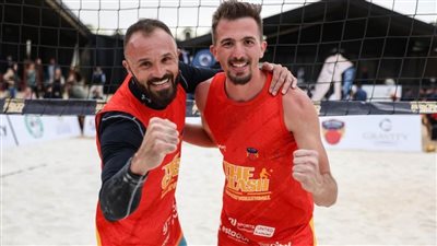 صربيا تحصد ذهبية زوجي الرجال ببطولة The Clash volleyball 2025