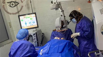 صحة سوهاج: إجراء 20 عملية مياه بيضاء بمستشفى رمد سوهاج