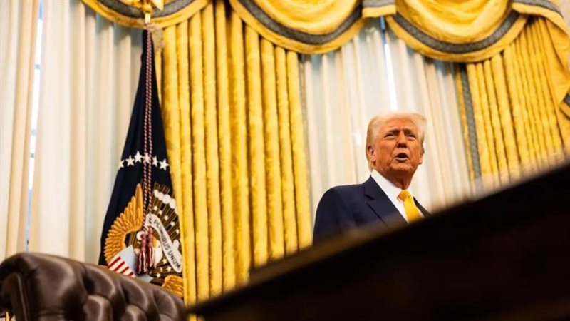 الرئيس الأمريكي في