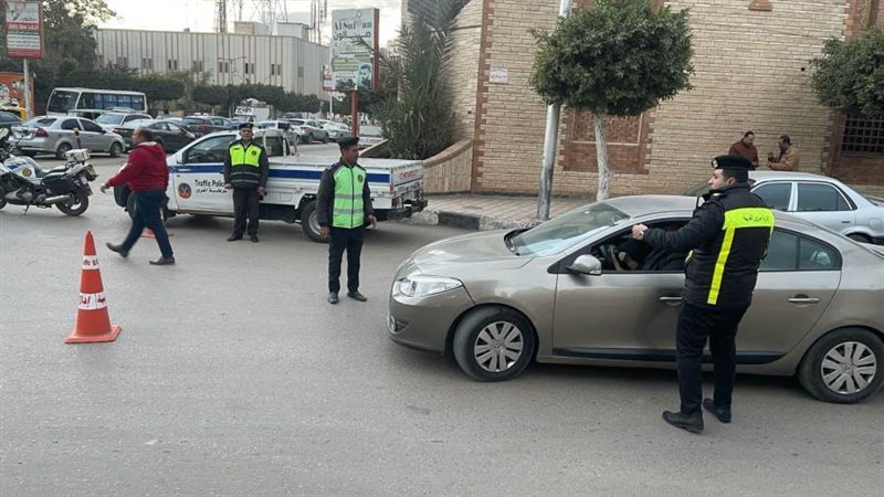 جانب من حملة مرور