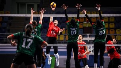 الأهلي يلاقي سبورتنج في مباراة فاصلة لخطف بطاقة نهائي دوري سيدات الطائرة