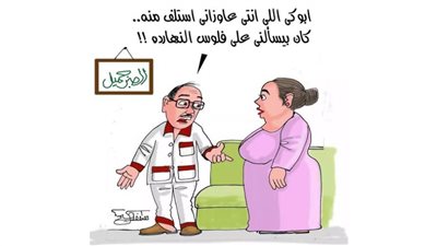 كاريكاتير رمضان .. كل يوم فنان .. الفنان مصطفى الشيخ 