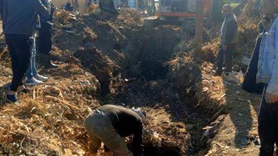 حل أزمة الصرف العشوائي بقرية دسونس أم دينار بدمنهور