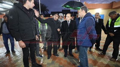 تفقد رافع صرف صحي الجزيرة الخضراء بمطوبس ضمن مشروعات 