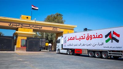 130 شاحنة مساعدات تدخل للفلسطينيين في قطاع غزة