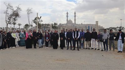 وفد من أبناء بني سويف يزور العاصمة الأدارية ويشيد بإنجازات الدولة المصرية