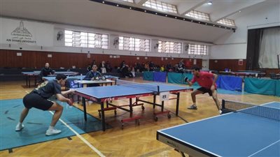 جامعة دمنهور تحصل على البرونزية بالمركز الثالث في تنس الطاولة على مستوى الجامعات والمعاهد الحكومية والخاصة