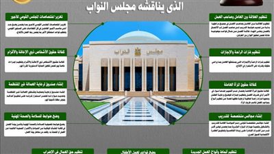 إنفوجراف.. تعرف على أبرز مزايا مشروع قانون العمل الجديد الذي يناقشه مجلس النواب