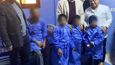 نجاح 5 مناظير أطفال متقدمة بمستشفى بلبيس بالشرقية 