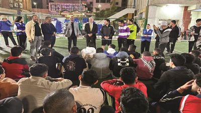 ختام دوري YLY بمركز شباب المدينة بحضور القائم بأعمال رئيس جامعة أسوان 