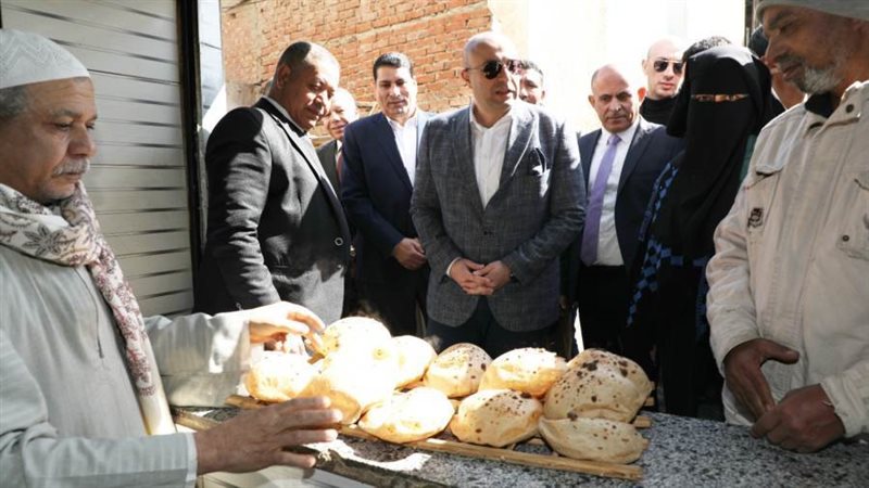 محافظ بنى سويف يتفقد