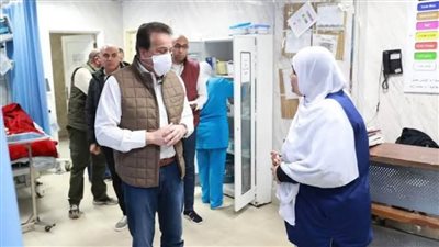  وزير الصحة يحيل المتغيبين بمستشفى المقطم للتأمين الصحي للتحقيق
