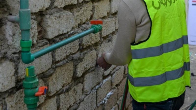 وصلات مياة ببنى سويف