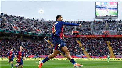 عاجل| برشلونة يتصدر 