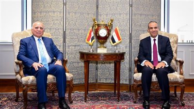 وزير الخارجية يستقبل نظيره العراقي فؤاد حسين