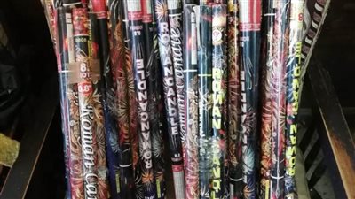  بالصور.. محافظ الغربية: ضبط  9420 صاروخ ألعاب نارية في حملات مكثفة