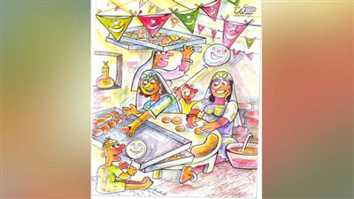 كاريكاتير رمضان .. كل يوم فنان .. الفنان عفت 