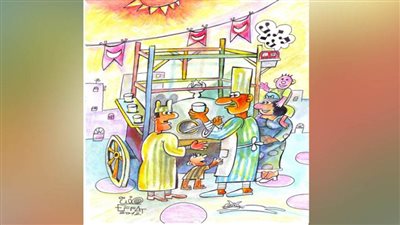 كاريكاتير رمضان .. كل يوم فنان .. الفنان عفت 