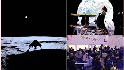 عاجل.. شبح القمر؟!!!.. التقاط صورة سيلفي مع الأرض