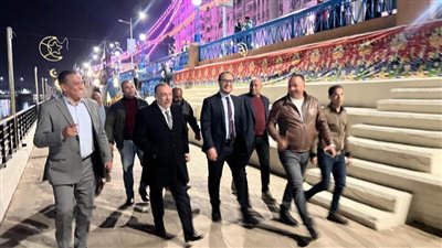 محافظ أسيوط يتفقد أعمال التطوير والتجميل بممشى أسيوط السياحي وكورنيش الترعة الإبراهيمية 