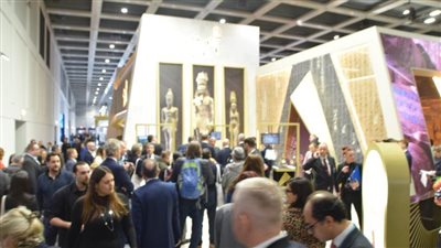 وزير السياحة والآثار يفتتح الجناح المصري المشارك في بورصة برلين السياحية