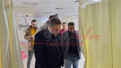 جولة تفقدية لوكيل صحة كفر الشيخ على مستشفى سيدي غازي المركزي