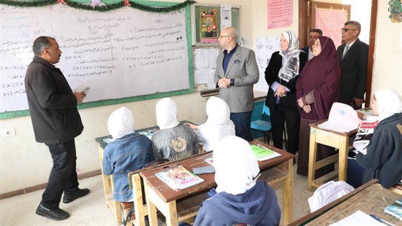 محافظ بنى سويف يتفقد