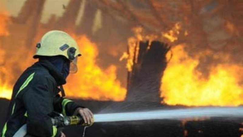 حريق ببورسعيد