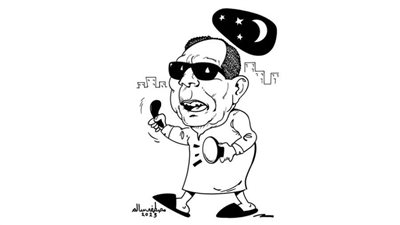 كاريكاتير رمضان .. كل يوم فنان .. الفنان مصطفى سالم