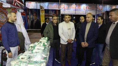 محافظ المنيا يؤكد المعارض والمنافذ ستستمر طوال العام وتوافر جميع السلع