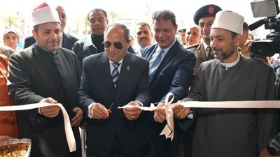 محافظ بورسعيد يشهد الاحتفال السنوي للجامع الأزهر بمناسبة مرور 1085 عامًا على تأسيسه بمكتبة مصر العامة