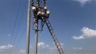 بالصور.. محافظ الغربية يحل أزمة الكهرباء في تفتيش الجميزة بالسنطة