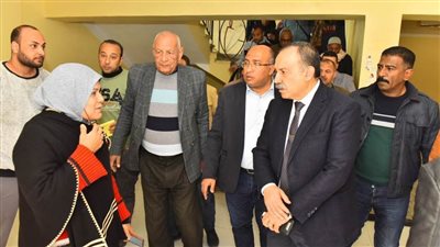 محافظ أسيوط يتفقد إدارة التضامن الاجتماعي بمركز الغنايم لمتابعة سير العمل  