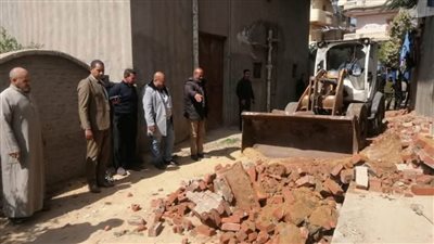 البحيرة: إزالة 62 حالة تعد واسترداد أكثر من 1260 مترا من الأراضي الزراعية وأملاك الدولة