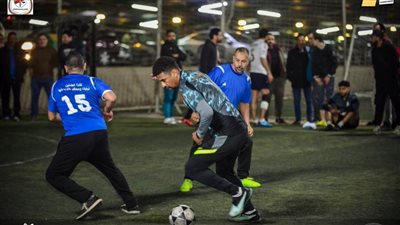 نقيب العاملين بالنيابات والمحاكم يشارك في البطولة الرمضانية بفريق من أعضاء مجلس الإدارة