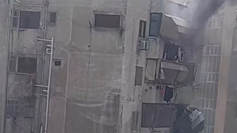 حريق ببورسعيد