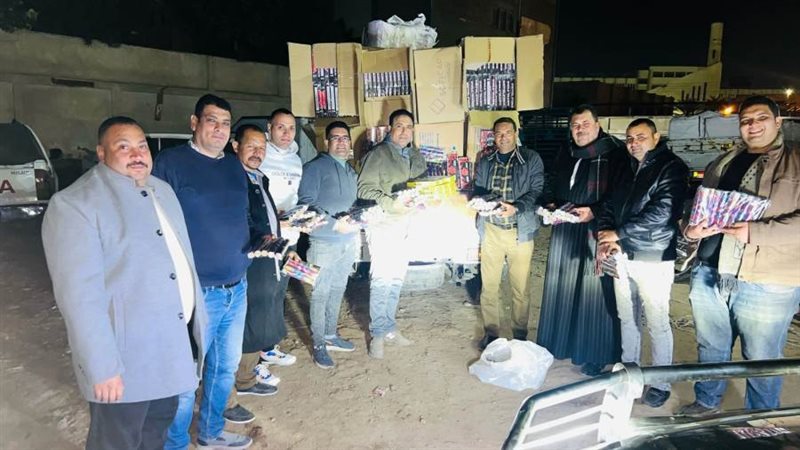 ضبط سيارة محملة بالالعاب