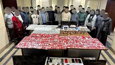 ضبط 3 تشكيلات عصابية للنصب والاحتيال على المواطنين عبر المنصات الإلكترونية