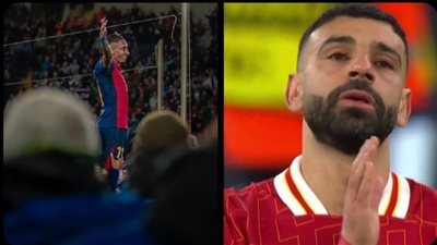 عاجل| دموعك غالية.. لماذا بكى محمد صلاح في لحظة وداع الأبطال؟