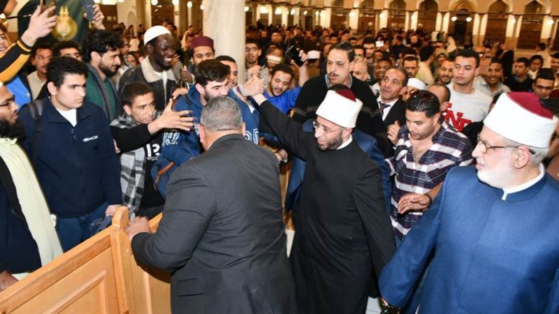 وزير الأوقاف في احتفال