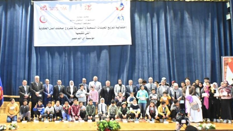 جانب من المستفيدين