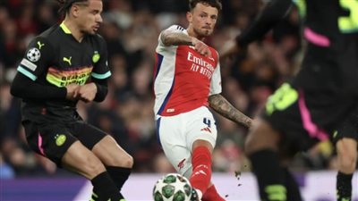 أرسنال يحسم صعوده لربع نهائي دوري الأبطال