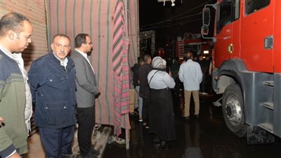 محافظ أسيوط يتابع أعمال السيطرة على حريق مدينة منفلوط ويوجه بتقديم مساعدات عاجلة