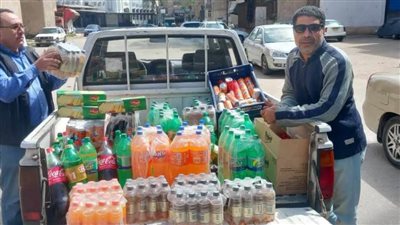 ضبط كميات من السلع الغذائية منتهية الصلاحية بحي الزهور ببورسعيد