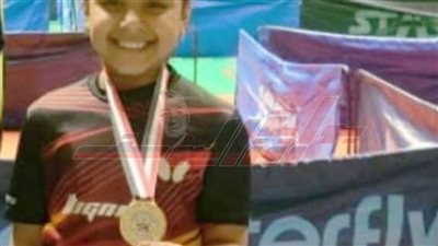 انضمام روضة إبراهيم بطلة تنس طاولة المشروع القومي لصفوف المنتخب