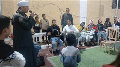 رسم البسمة على وجه الأطفال في ليالي رمضان بقصر ثقافة الكوثر بسوهاج 