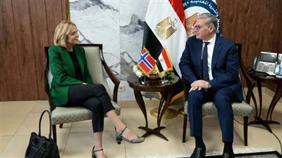 وزير البترول والثروة المعدنية يستقبل سفيرة النرويج لدى القاهرة 